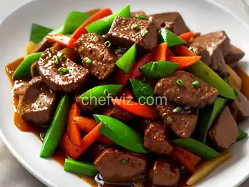 Stir-Fried Liver and Onions with Oyster Sauce Recipe