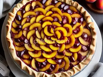 Stone Fruit Lattice Pie