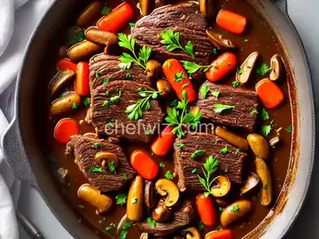 Stracotto (Pot Roast) with Porcini Mushrooms