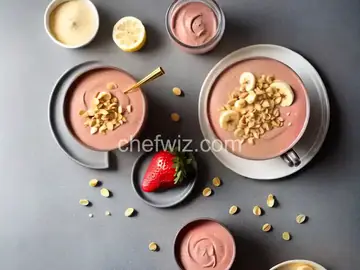 Strawberry-Banana-Peanut Butter Smoothie