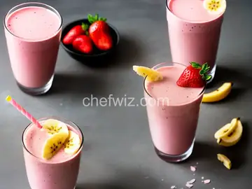 Strawberry Banana Protein Shake
