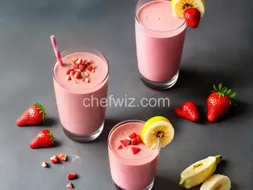 Strawberry Banana Protein Smoothie