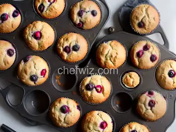 Strawberry-Blueberry Muffins