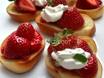 Strawberry Bruschetta