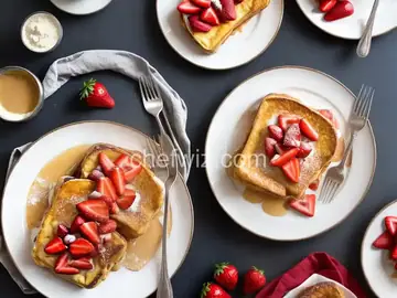 Strawberry Cheesecake French Toast