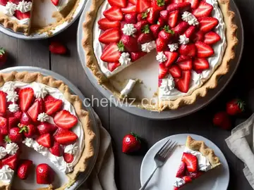 Strawberry Cheesecake Pie