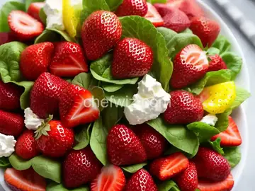 Strawberry Cheesecake Salad