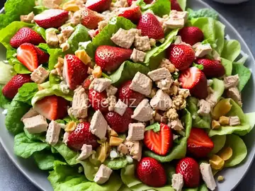 Strawberry Chicken Salad for Sandwiches