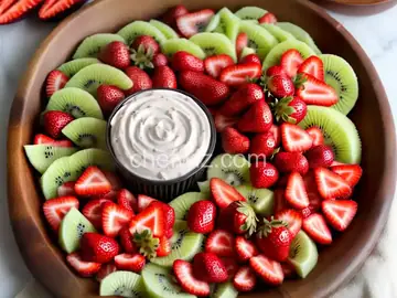 Strawberry Cream Cheese Fruit Dip