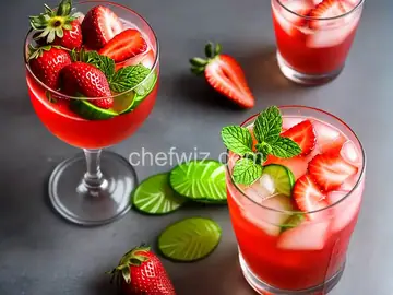Strawberry-Cucumber Water