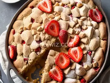 Strawberry Dump Cake
