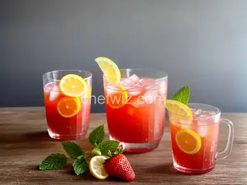 Strawberry-Ginger Lemonade