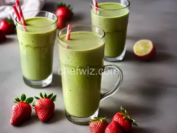 Strawberry-Green Tea Smoothie