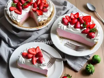 Strawberry Ice Cream Pie