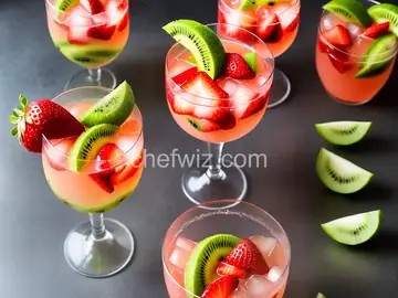 Strawberry Kiwi Caipirinha