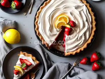 Strawberry Lemonade Pie