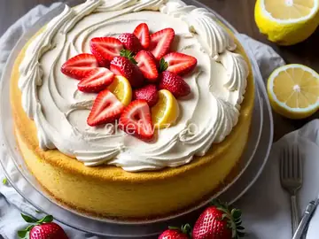 Strawberry Lemonade Poke Cake