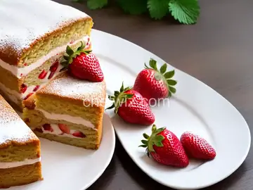 Strawberry Long-Cake Recipe