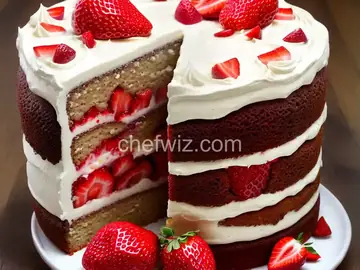 Strawberry Love Cake