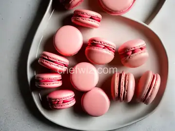 Strawberry Macarons
