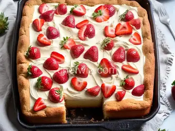 Strawberry Poke Cake
