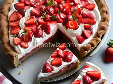 Strawberry Pretzel Pie