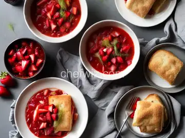Strawberry-Rhubarb Compote With Fennel