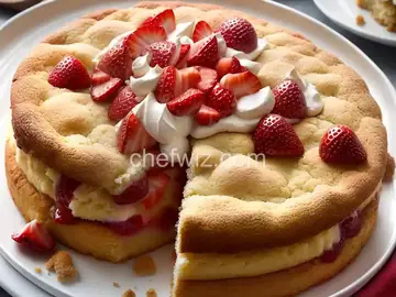 Strawberry Rhubarb Shortcake