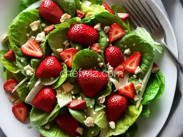 Strawberry Romaine Salad I