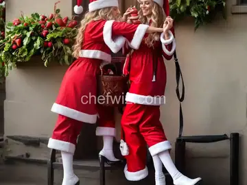 Strawberry Santas