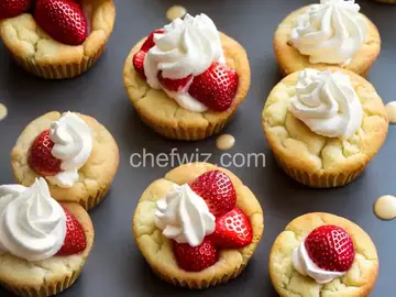 Strawberry Shortcake Bites