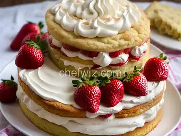 Strawberry Shortcake Cake