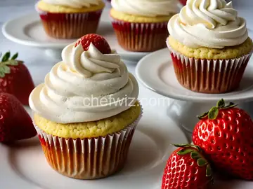 Strawberry Shortcake Cupcakes