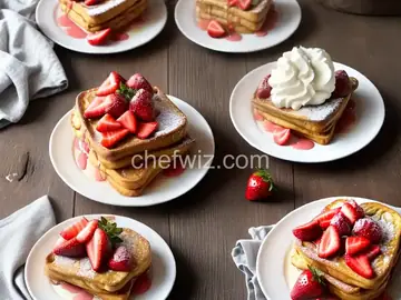 Strawberry Shortcake French Toast