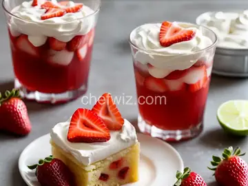 Strawberry Shortcake Jell-O Shots