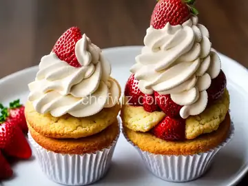 Strawberry Shortcake Sundaes