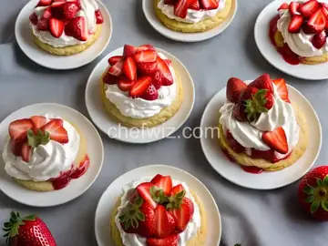 Strawberry Shortcakes, Deconstructed