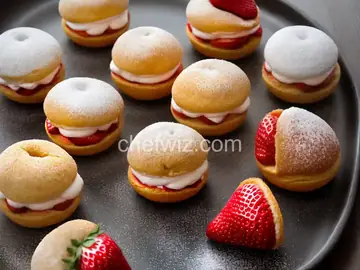 Strawberry Sufganiyot