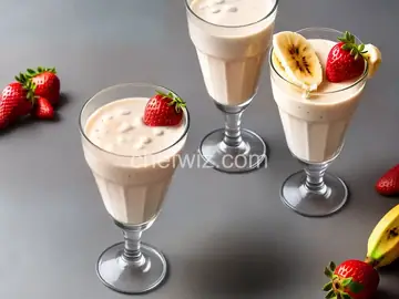 Strawberry and Banana Milk