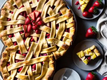 Strawberry and Pineapple Pie