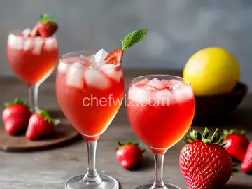 Strawberry and Tequila Cooler