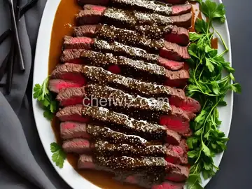 Strip Steak au Poivre