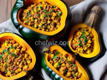 Stuffed Acorn Squash