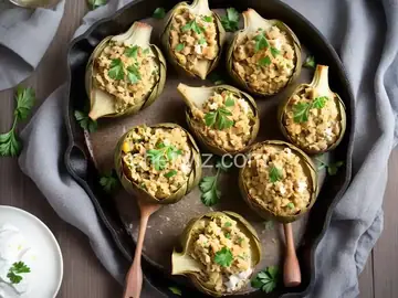 Stuffed Artichoke Hearts
