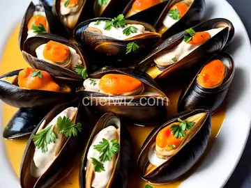 Stuffed Baked Mussels