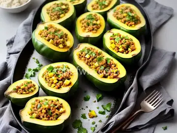 Stuffed Chayote Squash