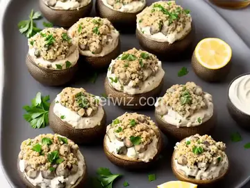 Stuffed Cream Cheese Mushrooms