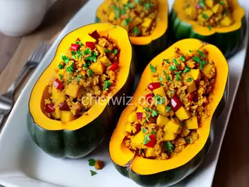 Stuffed Honeynut Squash