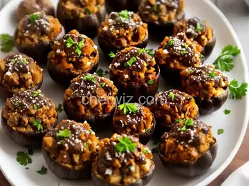 Stuffed Morel Mushrooms