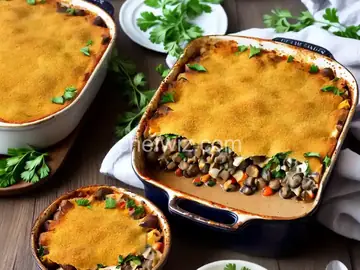 Stuffed Mushroom Casserole